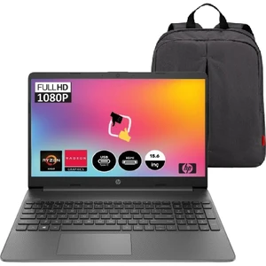 Hp 15S-EQ2006NT Amd Ryzen 5 5500U 16GB 512GB SSD Amd Radeon™ Graphics Freedos 15.6" Fhd Taşınbilir Bilgisayar+Snertech Çanta