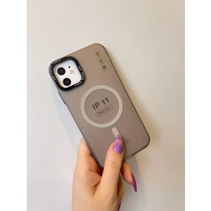 Cleo Cases Tarzını Yansıt iPhone 15 Pro Uyumlu Kamera Çıkıntılı Mat Buzlu Tin Magsafe Silikon Kılıf