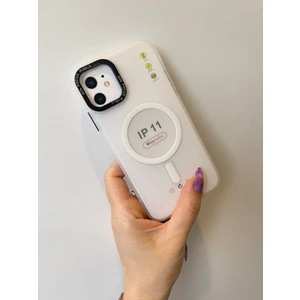 Cleo Cases Tarzını Yansıt iPhone 15 Pro Uyumlu Kamera Çıkıntılı Mat Buzlu Tin Magsafe Silikon Kılıf