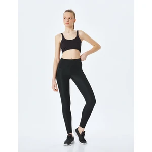 Yüksek Bel Slim Fit Spor Tayt