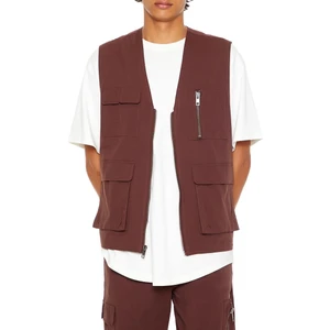 Fermuarlı Utility Kargo Yelek