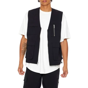 Fermuarlı Utility Kargo Yelek