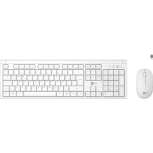 KW200 Kablosuz Türkçe Q Klavye & Mouse Set Beyaz