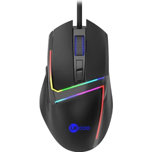 MS106 Kablolu 3200DPI 7 Tuşlu RGB LED Aydınlatmalı Gaming Optik Mouse Siyah