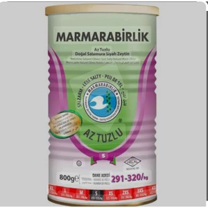 Siyah Zeytin Az Tuzlu 291-320 S 800 gr