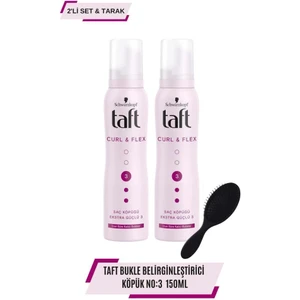 Saç Köpüğü Bukle Belirginleştici No:3 2 Adet+Tarak