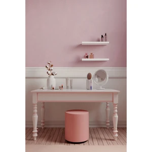 30 cm 2li Beyaz Mdf Uçan Duvar Rafı Gizli Bağlantı Kitaplık