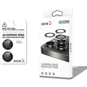 Apple iPhone 16 Plus Cl-12 Premium Safir Parmak Izi Bırakmayan Anti-Reflective Kamera Lens Koru