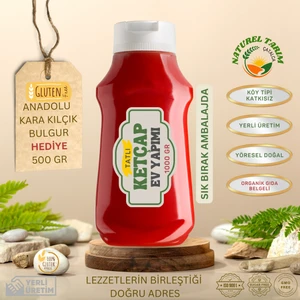 Naturel Köy Tipi Ketçap ( Tatlı ) 1000 gr