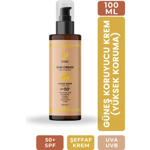 Güneş Kremi - 100ml - SPF 50+ - Uva/Uvb