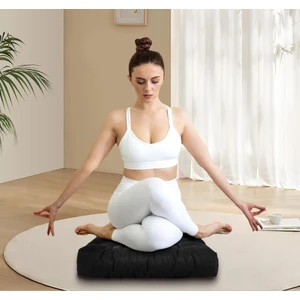 Dekoratif Rual Yer Oturma & Paleti Minderi 55 x 55 x 10  cm  Yoga Minderi Bahçe Balkon Minderi