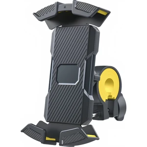 Sp3 Motorsiklet Telefon Tutucu E-Bike Bisiklet Elektrikli Scooter Uyumlu Gidona Bağlanan Kilit Butonlu Telefon Tutacağı