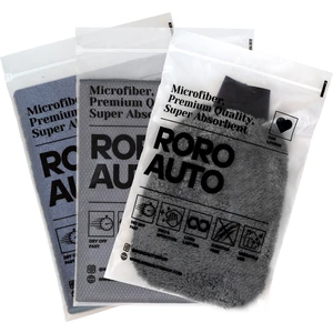 Roro Auto Alpler Mikrofiber Yıkama & Kurulama Seti Yıkama Eldiveni Cam Bezi Kurulama Havlusu