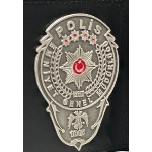 Polis Rozet Gümüş Kaplama