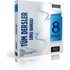 IQ Yayınları 8.Sınıf Tüm Dersler Soru Bankası
