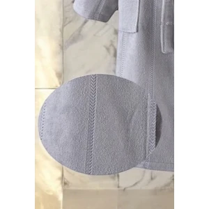 Sternen Glanz Lily Kapüşonlu Pamuklu Tekli Bornoz