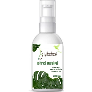 Iyibahçe Yeşil Yapraklı Bitkilere Özel Bitki Besini 250 ml