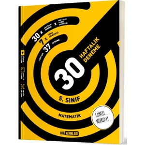 Hız Yayınları (5. Sınıf)  Matematik Haftalık Deneme