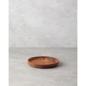 English Home Timbered Akasya Sunumluk 15x2 Cm Kahverengi