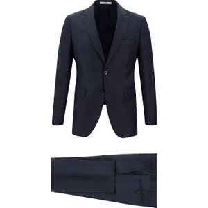 Slim Fit Dar Kesim Klasik Takım Elbise