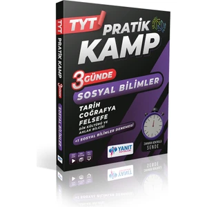 Yanıt Tyt Pratik Kamp 3 Günde Sosyal Bilimleri