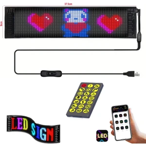 iPixel Color LED Matrix Panel Esnek USB Kumandalı App Kontrol Ios Androıd Ipixel Color
