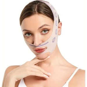 Sauna Suit Gıdı Toparlayıcı Elastik ve Nefes Alabilen Güzellik Kayışı Çene Maskesi Yüz Kaldırma Kemeri
