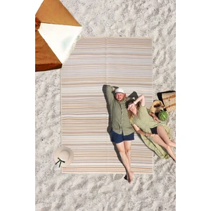 Simerev Halı Plastik Halı Katlanabilir Çift Taraflı Plaj Kamp Piknik Balkon Hasır Mat Savan Karavan Halısı Kilim