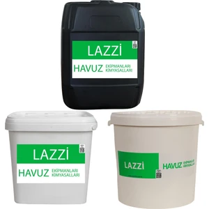 Toz Klor 25 kg - Yosun Önleyici 20 kg - Toz Ph Düşürücü 25 kg Paketi