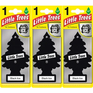 Little Trees Oto Kokusu 3'lü Siyah Buz