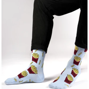 Ozzy Socks Fries Desenli Çorap