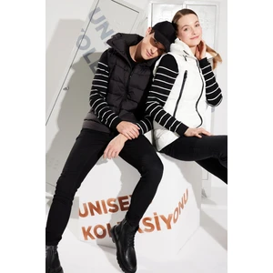 Erkek Siyah Düz Yıkama Esnek Jean Pantolon B003503