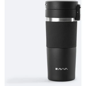 Erkek Siyah Sport Paslanmaz %100 Çelik Termos 400 ml B009902