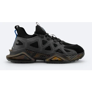 Erkek Siyah Esnek Taban Sneaker Ayakkabı A32Y8001