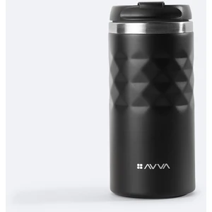 Erkek Siyah Paslanmaz %100 Çelik Termos 300 ML B009901