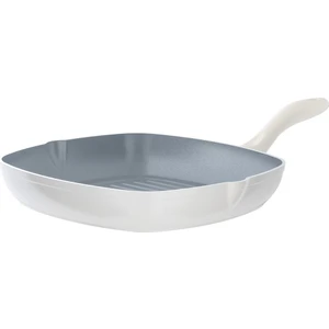 Nano Seramik Izgara Tava - Beyaz/antrasit - 28 cm