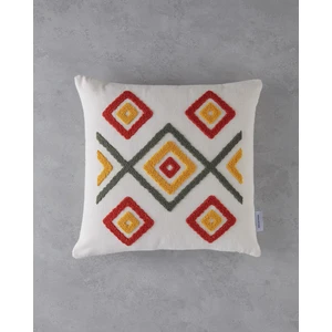 English Home Zane Pamuk Dekoratif Tekli Dekoratıf Kırlent 45 x 45 cm Naturel