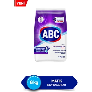 Matik Sık Yıkananlar 6 Kg