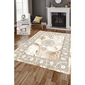 Alina Carpet Eco Touch Serisi Dijital Baskı Kaymaz Tabanlı Yıkanabilir Salon Halısı Mutfak Halısı Koridor Halısı