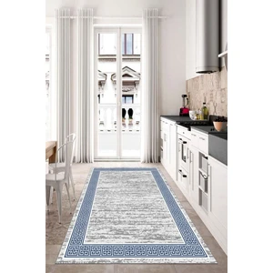 Alina Carpet Eco Touch Serisi Dijital Baskı Kaymaz Tabanlı Yıkanabilir Salon Halısı Mutfak Halısı Koridor Halısı