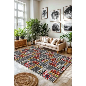 Alina Carpet Eco Touch Süngersiz Konspet Tasarım Dijital Baskılı  Salon Halısı Mutfak Halısı