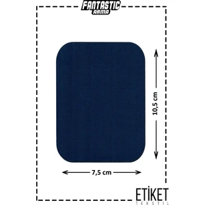 Lacivert (1 Adet) Fantastıc Arma Ütü ile Yapışan Dokuma Arma Patch Giysi & Kıyafetler Için Yama Kolay Uygulama