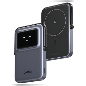 UGREEN Uno MagSafe Wireless 5.000 mAh 20W Hızlı Şarj Powerbank, Siyah - 35605B
