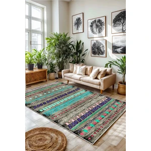 Alina Carpet Eco Touch Süngersiz Konspet Tasarım Dijital Baskılı  Salon Halısı Mutfak Halısı