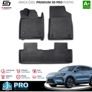 Byd Seal U 3D Pro Havuzlu Paspas 2024 Üzeri A+ Kalite