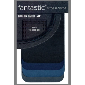 4'lü Paket Ütü ile Yapışan Dokuma Arma Patch
