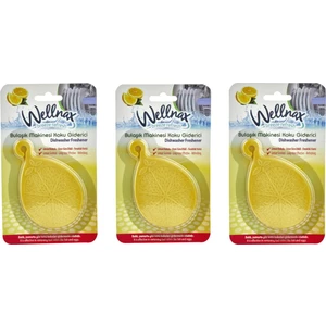 Wellnax Breeze Refresh Bulaşık Makinası Koku Giderici Limon X3