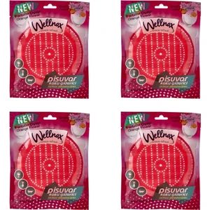 Wellnax Breeze Refresh Pisuvar Koku Giderici Süzgeci Portakal Çiçeği Kokulu X4