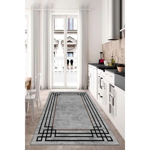 Alina Carpet Eco Touch Serisi Dijital Baskı Kaymaz Tabanlı Yıkanabilir Salon Halısı Mutfak Halısı Koridor Halısı