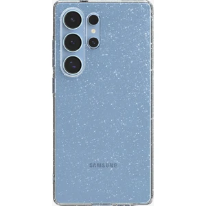 Galaxy S25 Ultra ile Uyumlu ince Kılıf Liquid Crystal Glitter Sararma Karşıtı DuraClear™ Hava Kanalı Teknolojisi™ Askeri Sınıf Koruma Crystal Quartz Şeffaf Simli Kapak - ACS08950